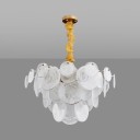 Loft Industry Modern - Shine Discs Chandelier V2